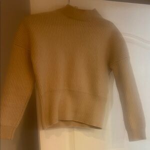 H&M tan women’s Cashmere sweater